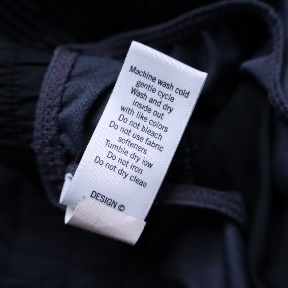 ATHLETA Tia Paisley Shorts Black Drawstring Lightweight Running Active Women's S - Picture 9 of 9